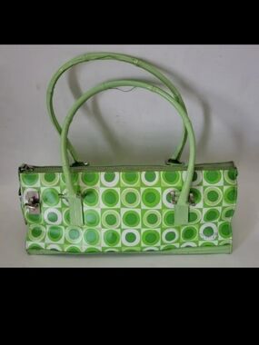 Matt & Nat Women's Green Geometric Shoulder Bag Medium